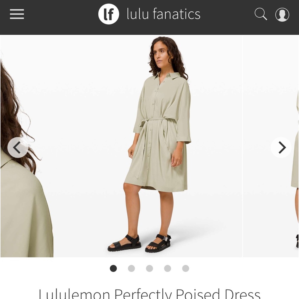 Lululemon perfectly poised dress